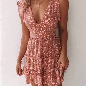 Small Floral Print Mini Dress from Doraviva